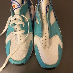 Nike Teal and White Sneakers